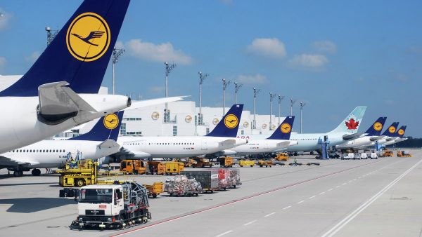 Самолеты авиакомпании Lufthansa