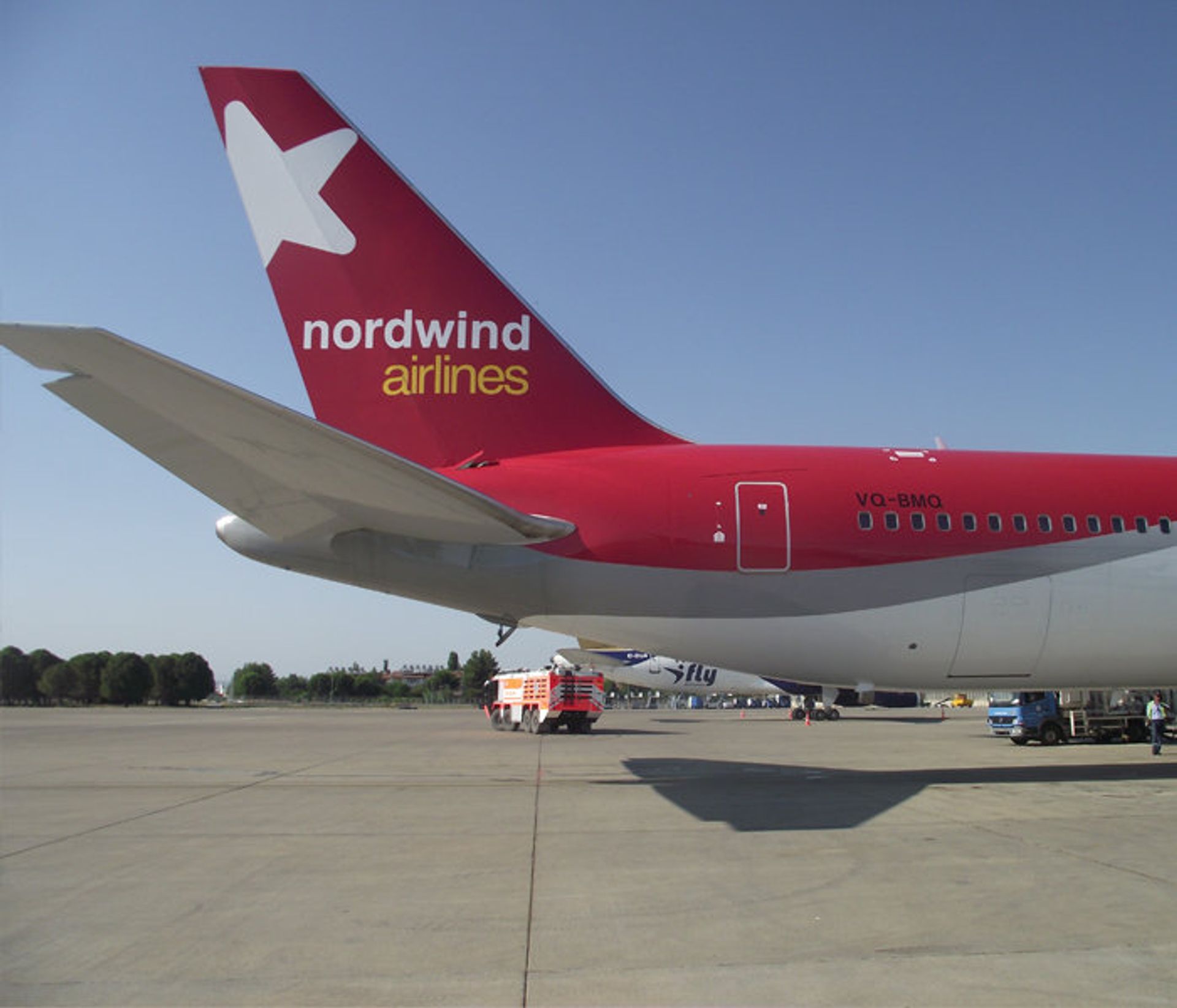 Самолет авиакомпании NordWind Airlines - ПРАЙМ, 1920, 30.10.2023