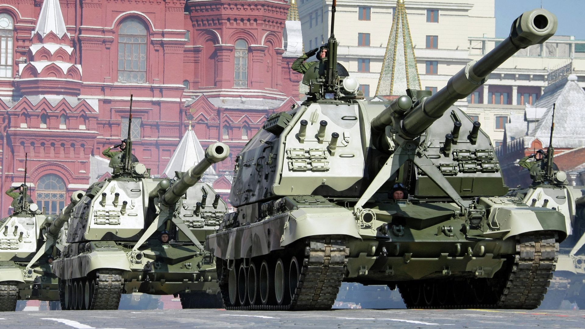 Военный парад, посвященный Дню Победы - ПРАЙМ, 1920, 27.03.2023