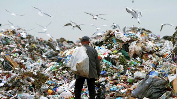 %Полигон промышленных отходов