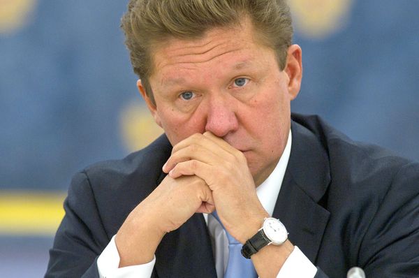 Предправления Газпрома Алексей Миллер