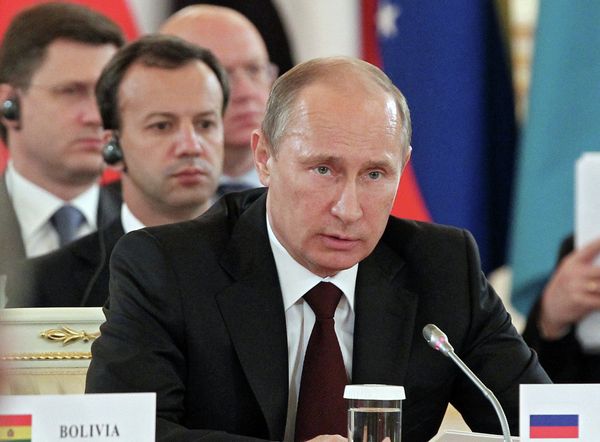 В.Путин на заседании 2-го саммита Форума стран-экспортеров газа