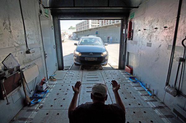 Транспортировка автомобилей