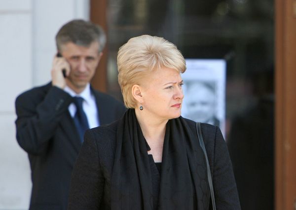 Президент Литвы Далия Грибаускайте