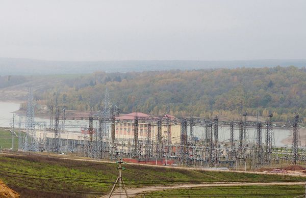 Строительство Загорской ГАЭС-2 в Московской области