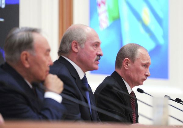 Рабочий визит В.Путина в Белоруссию