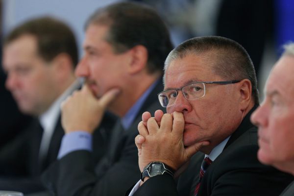 Министр экономического развития РФ Алексей Улюкаев во время заседания Консультативного совета по иностранным инвестициям в России