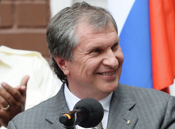 Президент компании Роснефть Игорь Сечин