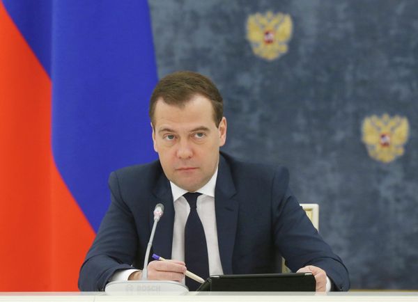 Председатель правительства РФ Дмитрий Медведев