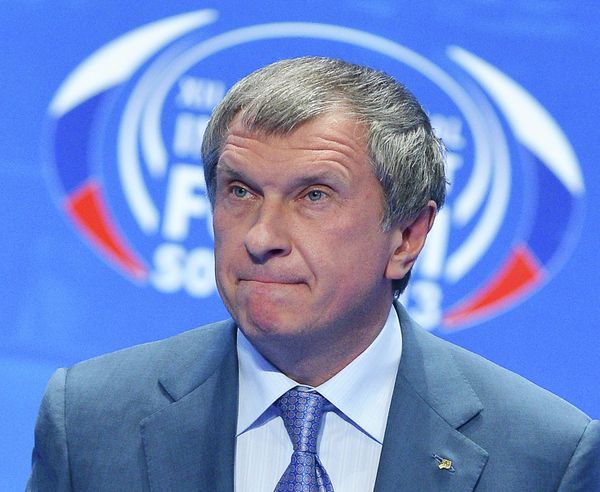 Президент ОАО Роснефть Игорь Сечин
