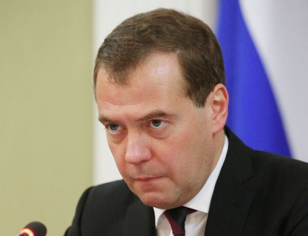 Председатель правительства РФ Дмитрий Медведев