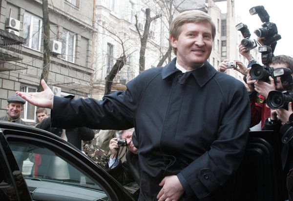 #Украинский бизнесмен Ринат Ахметов