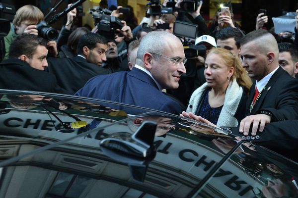 Михаил Ходорковский в Берлине Михаил Ходорковский в Берлине