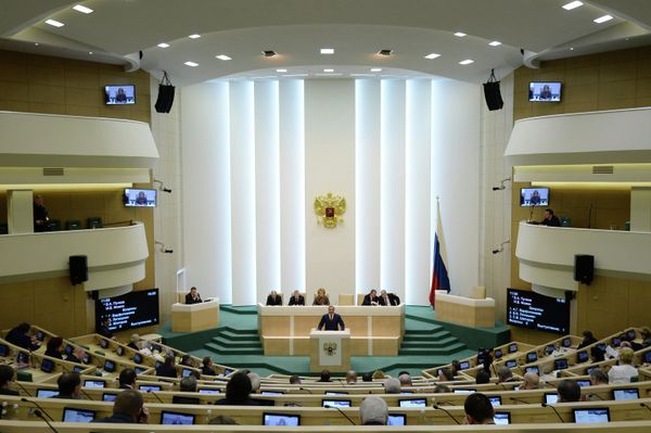 #Заседание Совета Федерации РФ
