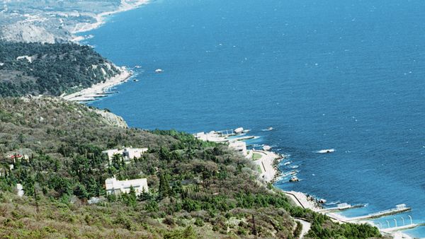 #Берег Черного моря в Крыму