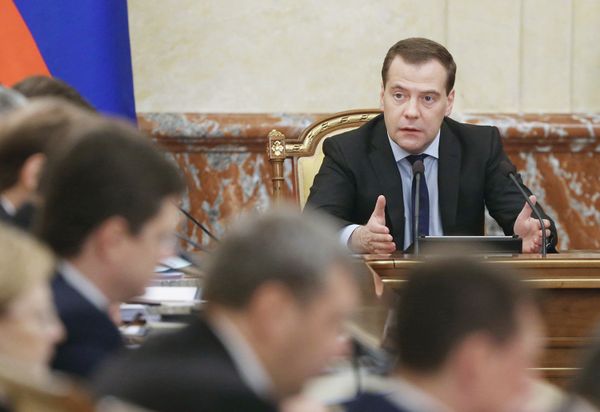 Председатель правительства РФ Дмитрий Медведев
