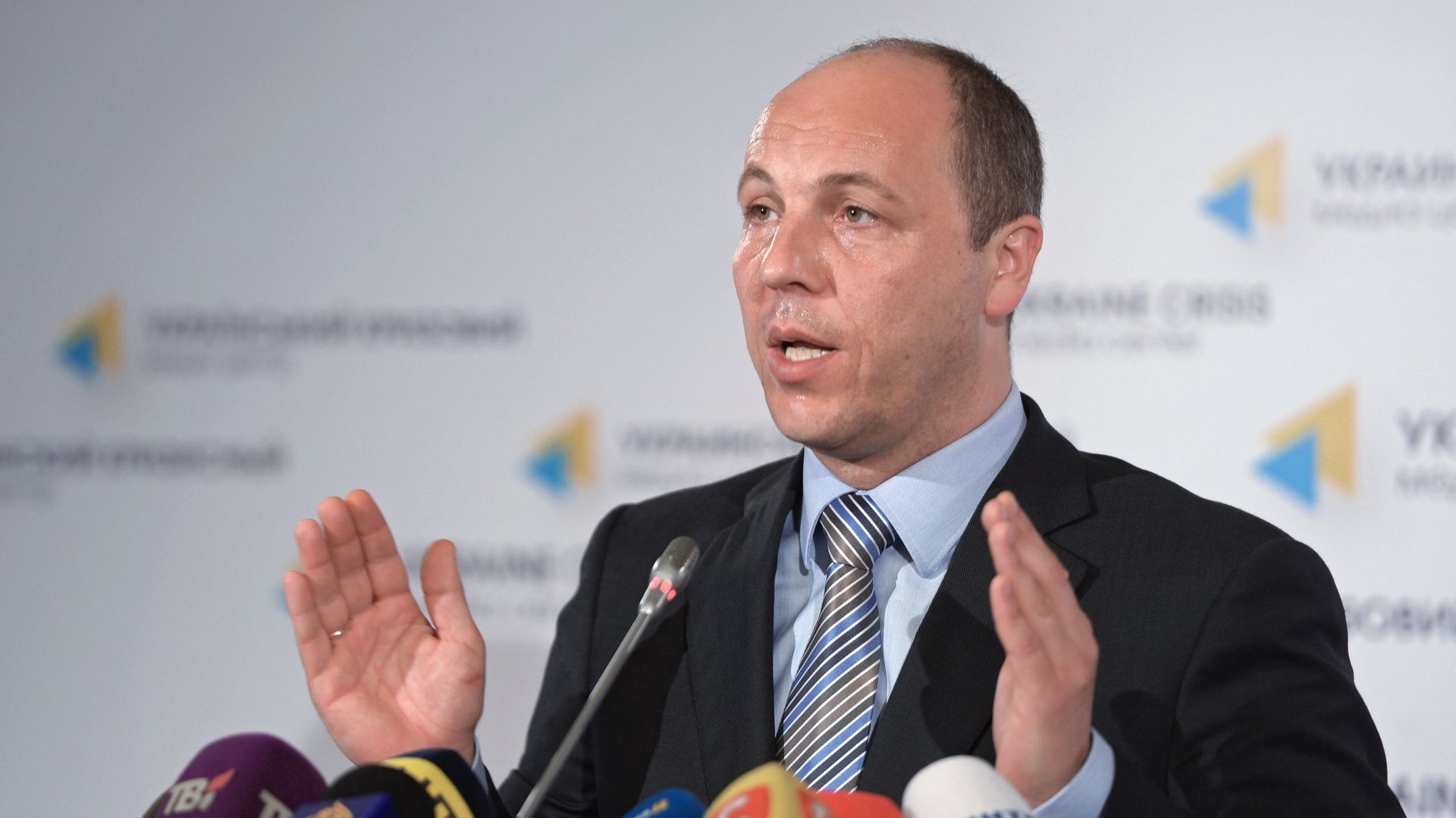 П/к секретаря Совета национальной безопасности и обороны Украины Андрея Парубия - ПРАЙМ, 1920, 01.09.2025