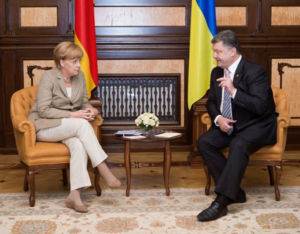 Встреча Петра Порошенко с Ангелой Меркель