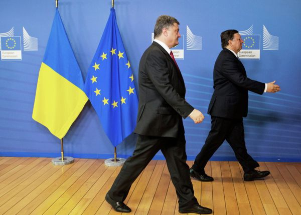 Визит президента Украины Петра Порошенко в Брюссель