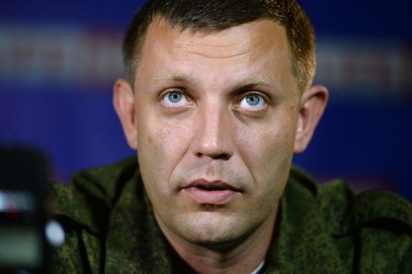 Глава ДНР Александр Захарченко