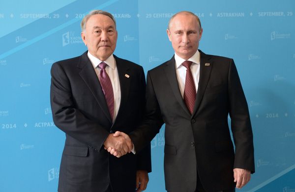 В.Путин принимает участие в четвертом Каспийском саммите В.Путин принимает участие в четвертом Каспийском саммите