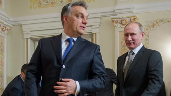 Встреча В.Путина с В.Орбаном Встреча В.Путина с В.Орбаном
