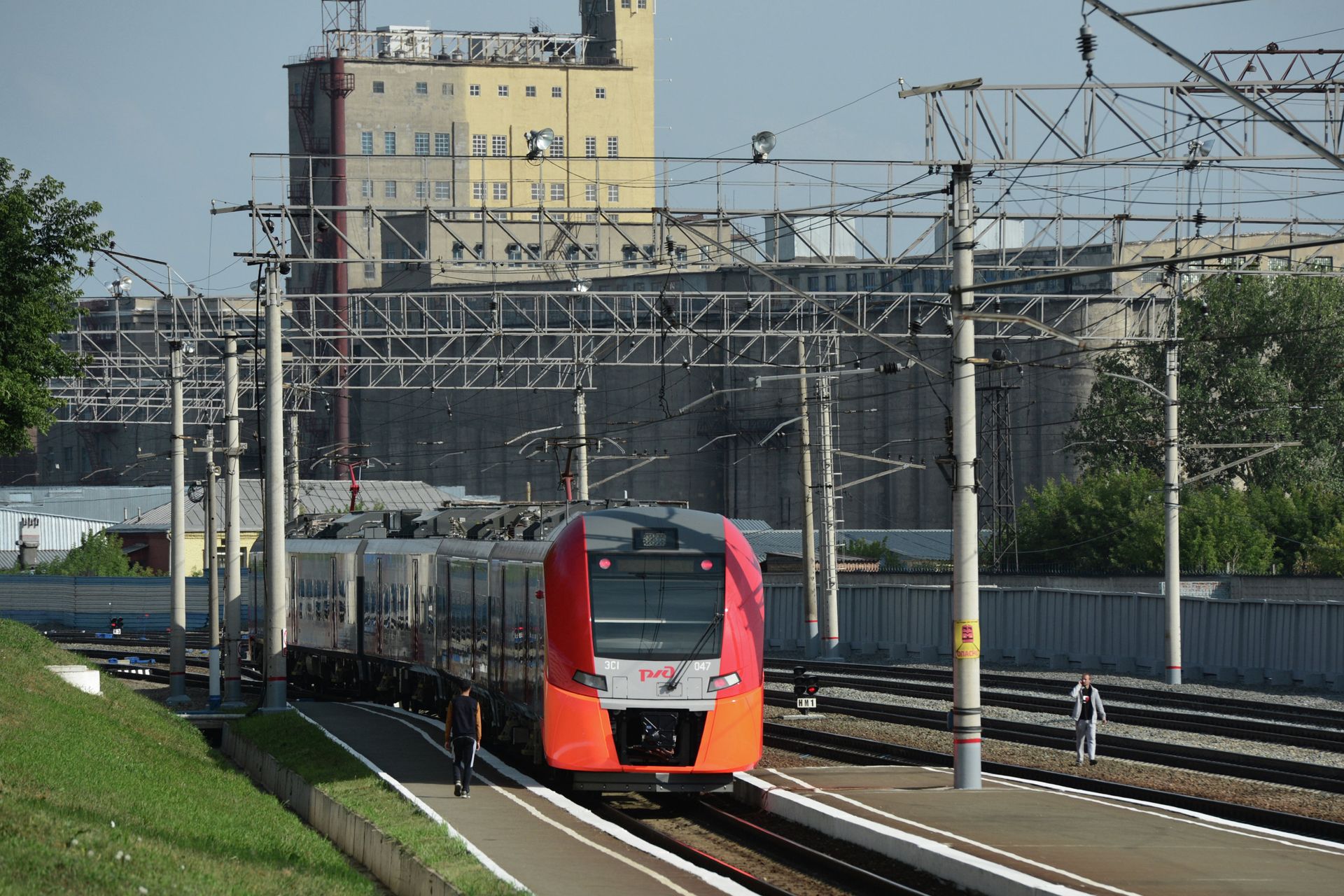Запуск электропоезда Ласточка по маршруту Новосибирск - Барнаул - ПРАЙМ, 1920, 10.11.2022