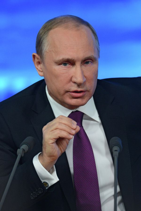 Десятая ежегодная большая пресс-конференция президента России Владимира Путина
