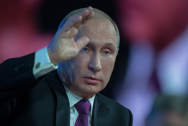 Десятая ежегодная большая пресс-конференция президента России Владимира Путина
