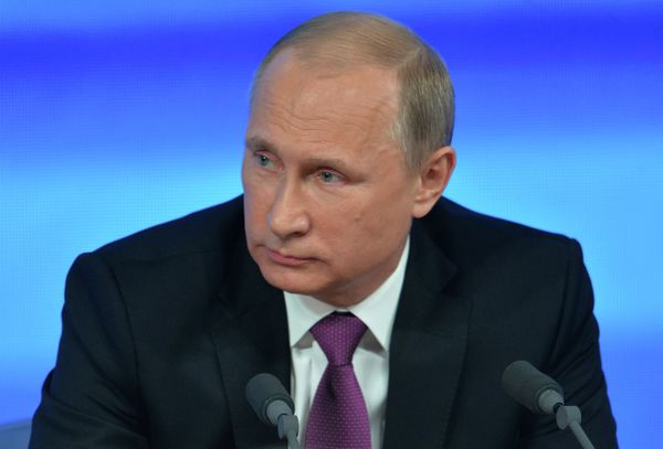 Десятая ежегодная большая пресс-конференция президента России Владимира Путина