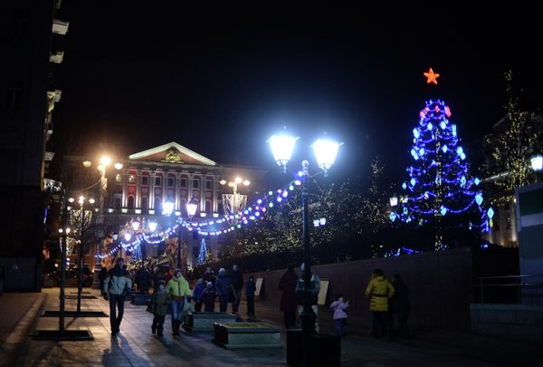 Работа рождественских ярмарок в Москве Работа рождественских ярмарок в Москве