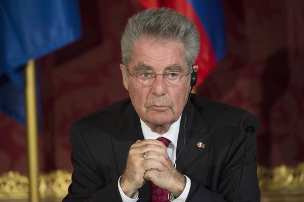 Федеральный президент Австрийской Республики Хайнц Фишер