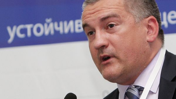 Исполняющий обязанности главы Республики Крым Сергей Аксенов