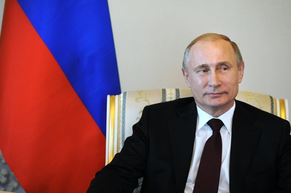 Президент РФ В.Путин в