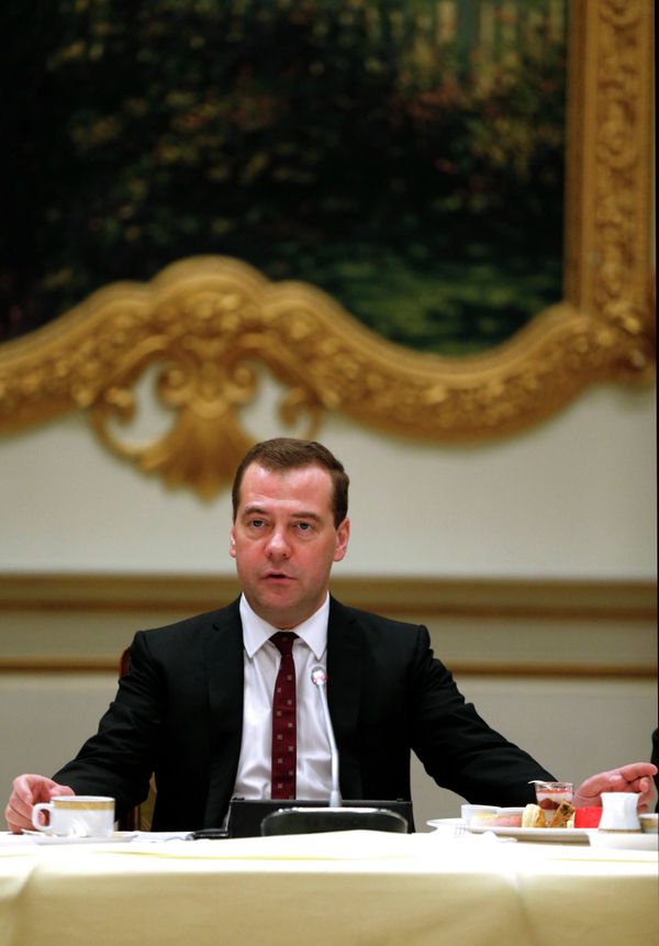 Дмитрий Медведев в Таиланде
