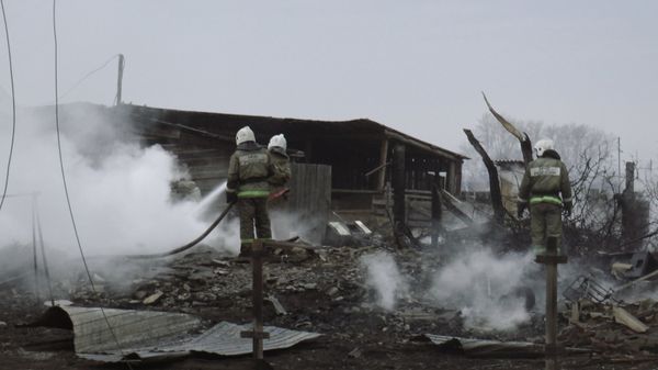 Последствия пожаров в Хакасии