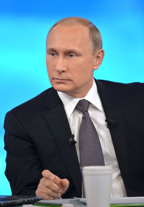 Прямая линия с президентом России Владимиром Путиным
