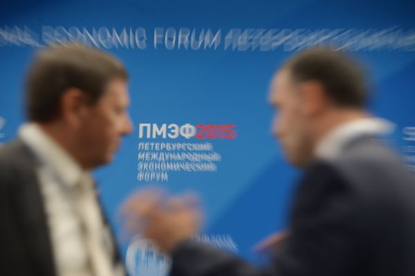 Подготовка к открытию Петербургского экономического форума Подготовка к открытию Петербургского экономического форума