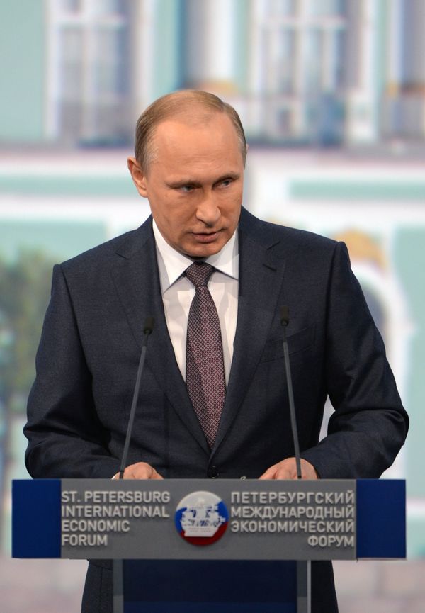 Президент России Владимир Путин