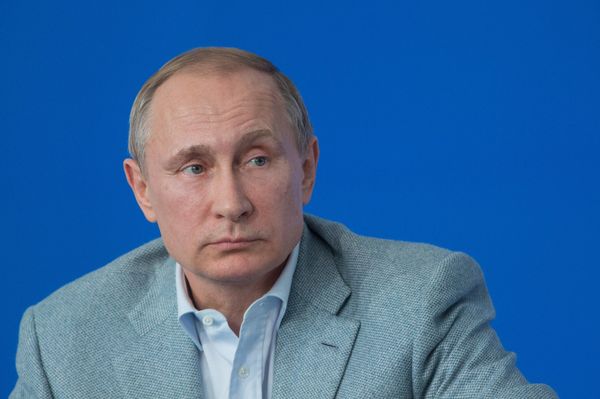 Президент РФ В.Путин посетил молодёжный форум Территория смыслов на Клязьме