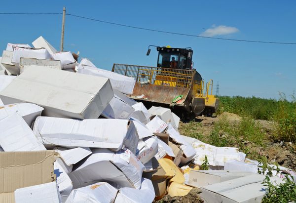 #Уничтожение санкционной продукции в России