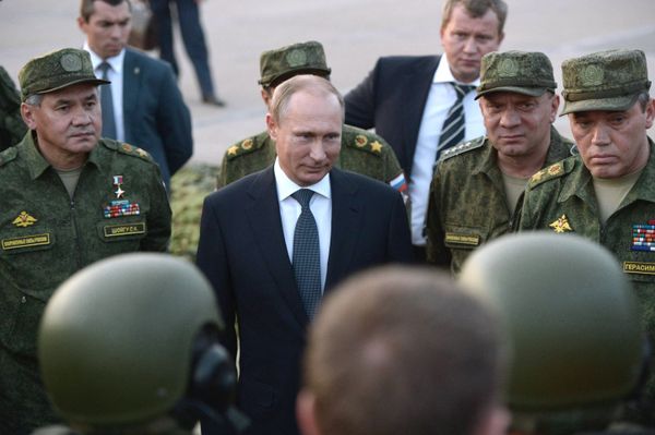 Рабочая поездка президента РФ В.Путина в Оренбургскую область