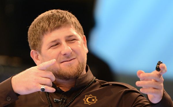*Глава Чеченской Республики Рамзан Кадыров