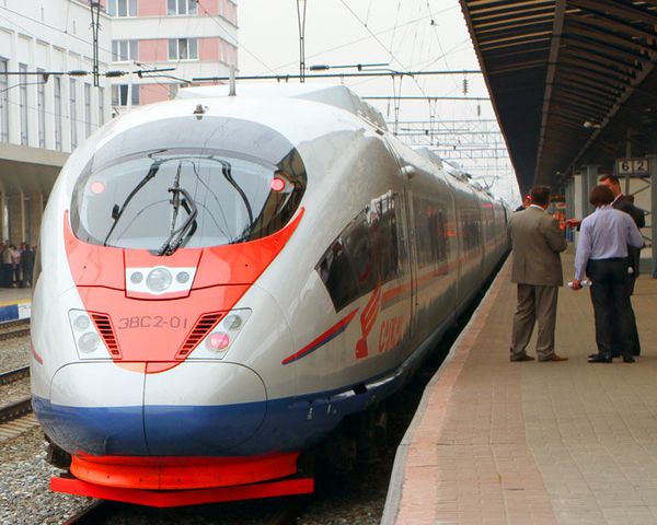 # Скоростной поезд Сапсан нагоняет страх на жителей Павловского Посада