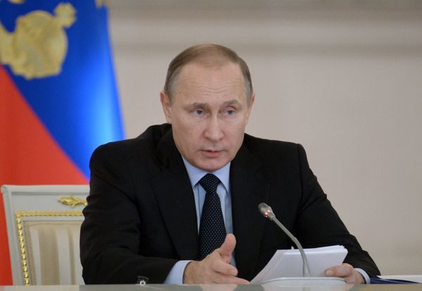 *Президент России Владимир Путин