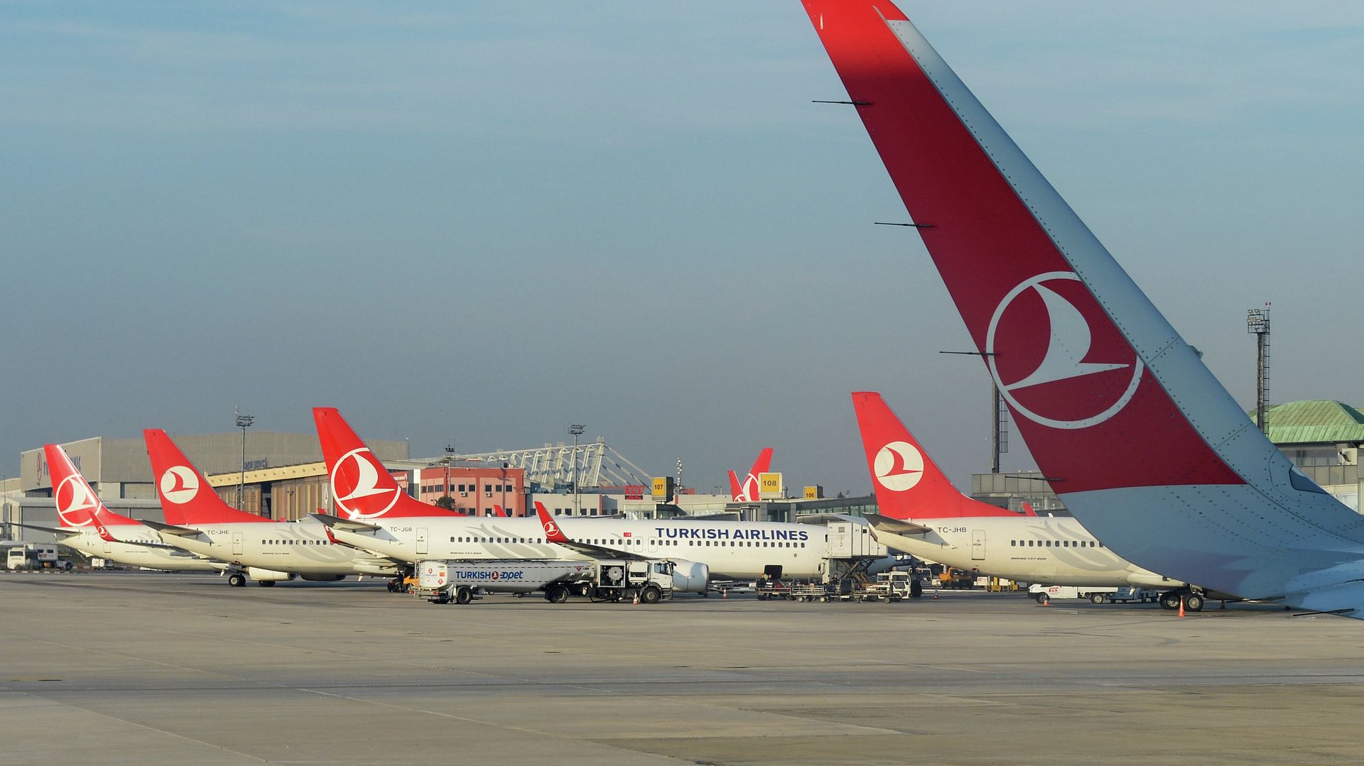  Самолеты авиакомпании Turkish Airlines - ПРАЙМ, 1920, 24.01.2022