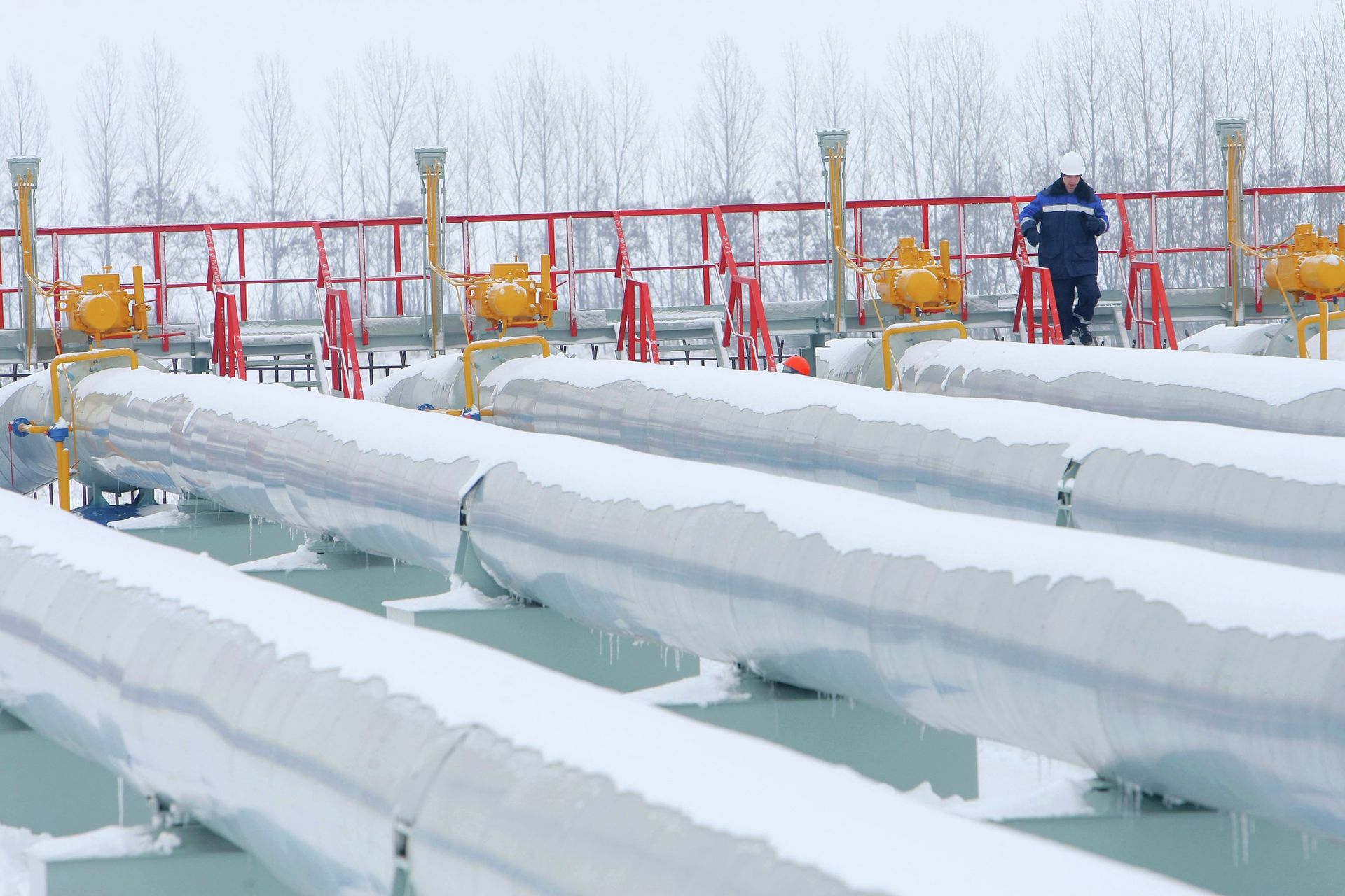 Транзит газа через ГИС Суджа в Курской области, откуда он идет в украинскую ГТС Транзит газа через ГИС Суджа в Курской области, откуда он идет в украинскую ГТС - ПРАЙМ, 1920, 13.01.2023
