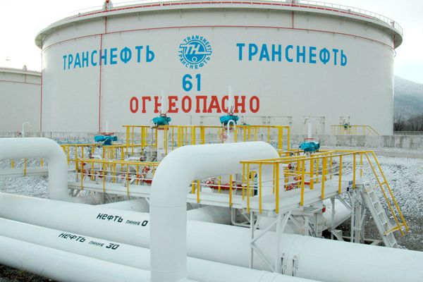 Резервуар одного из объектов компании Транснефть Резервуар одного из объектов компании Транснефть