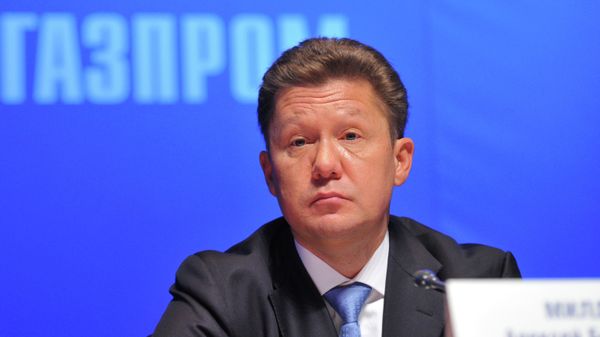 *Председатель правления ОАО Газпром Алексей Миллер