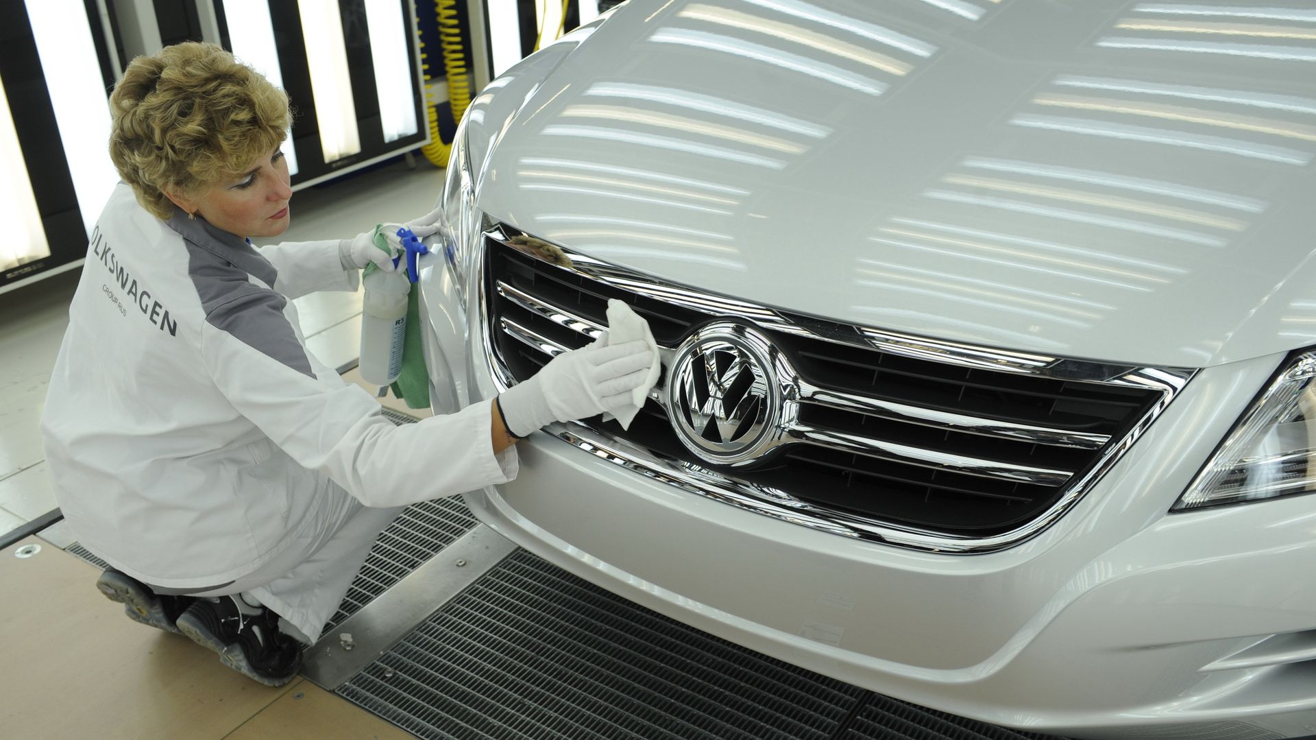 Запуск производства полного цикла на заводе Volkswagen Group Rus в Калуге - ПРАЙМ, 1920, 04.05.2025